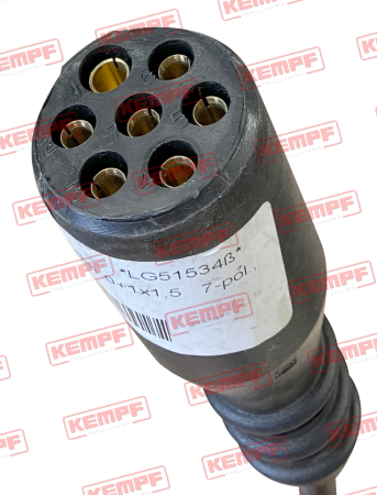 21046 Kempf Telekabel,  6x1,0+1x1,5   7-pol., (N)
